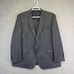 Stafford Signature Blazer Men 50R Gray Merino Wool Sport Coat Suit Jacket Preppy