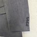 Stafford Signature Blazer Men 50R Gray Merino Wool Sport Coat Suit Jacket Preppy