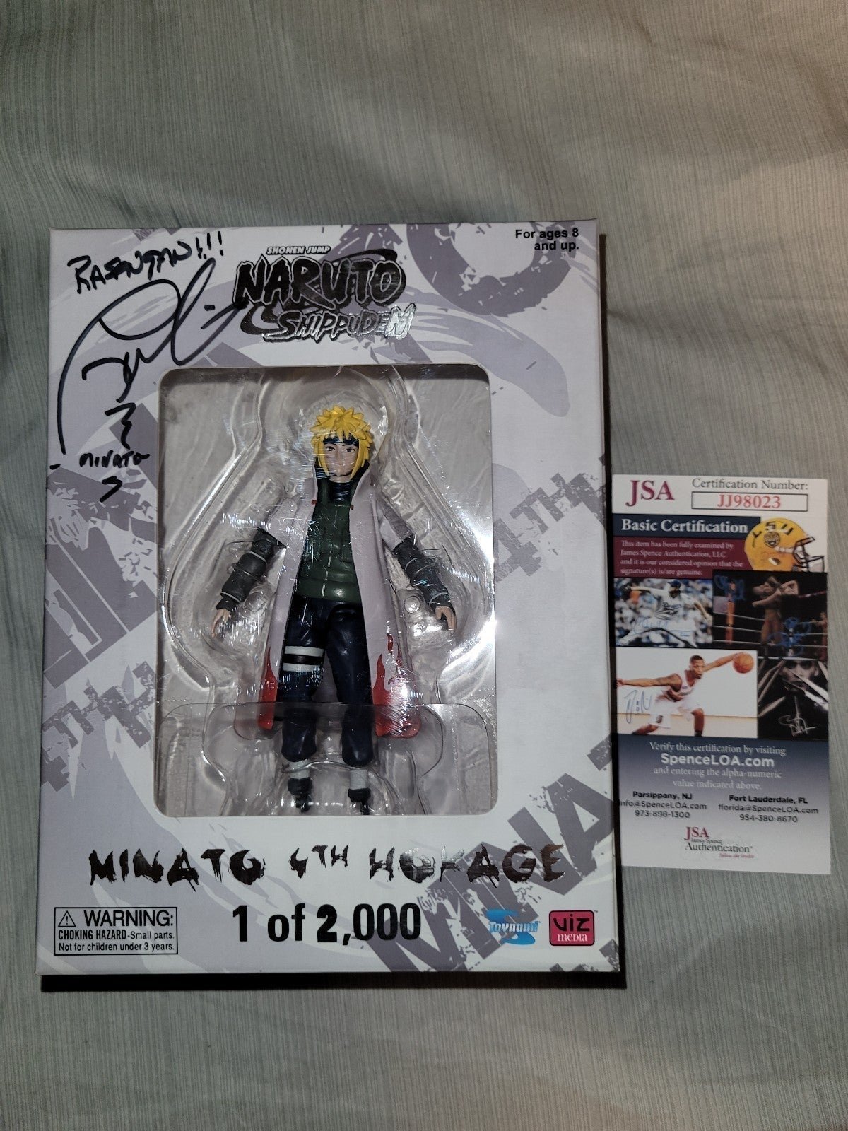 Minato 4th Hokage SDCC signed!