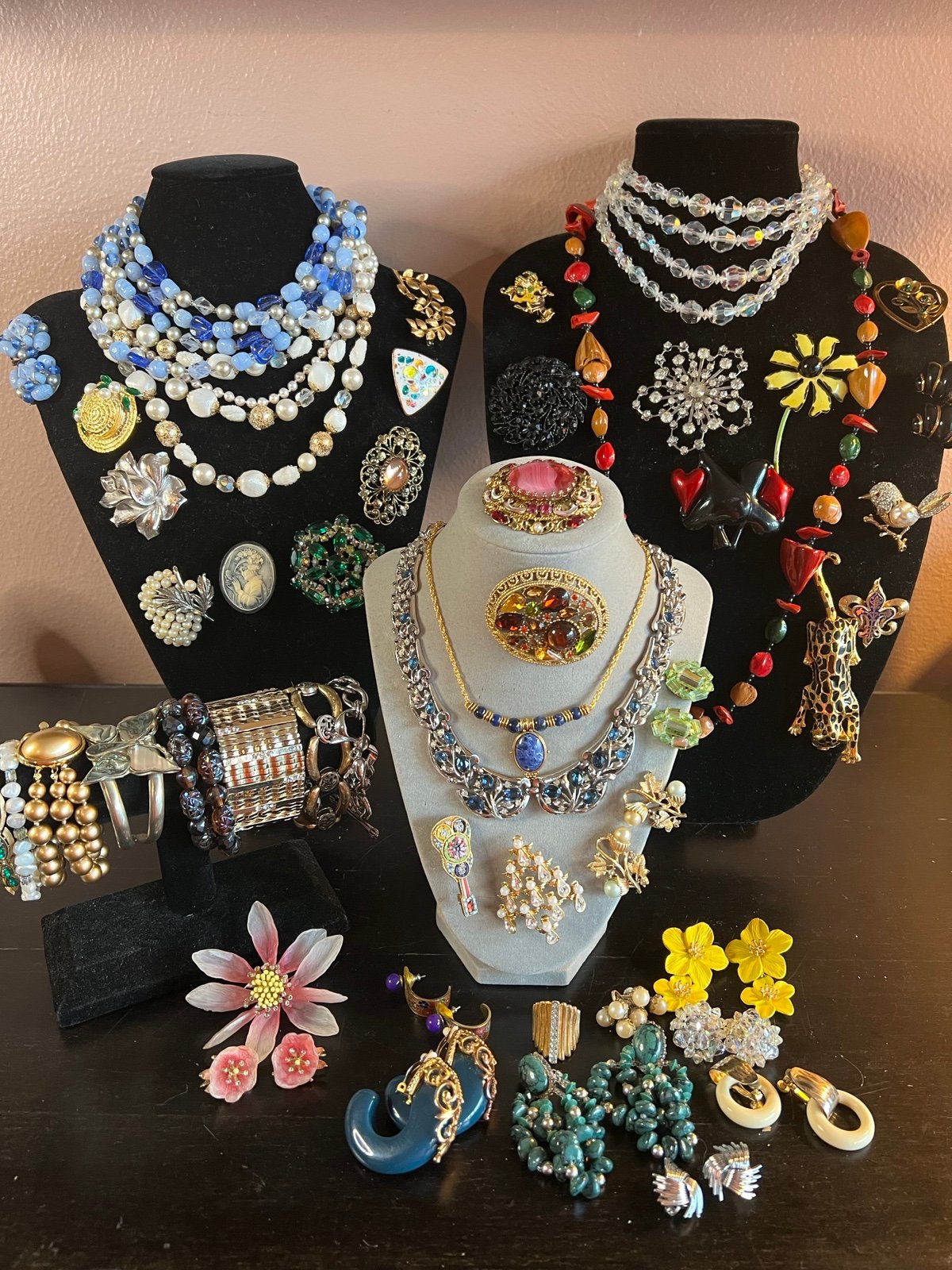 Vintage and designer jewelry lot