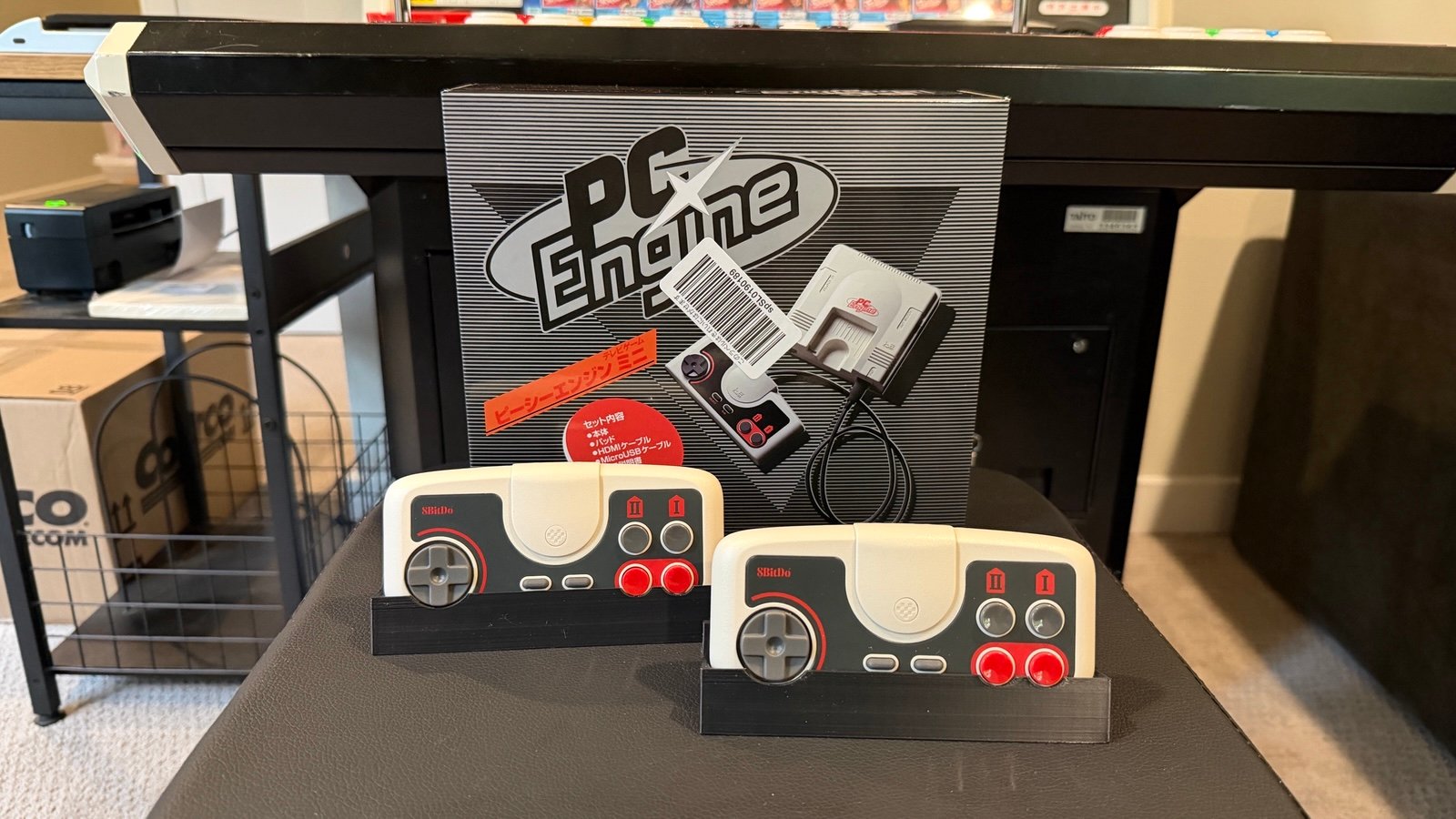 PC-Engine PCE mini + (2) 8bitdo