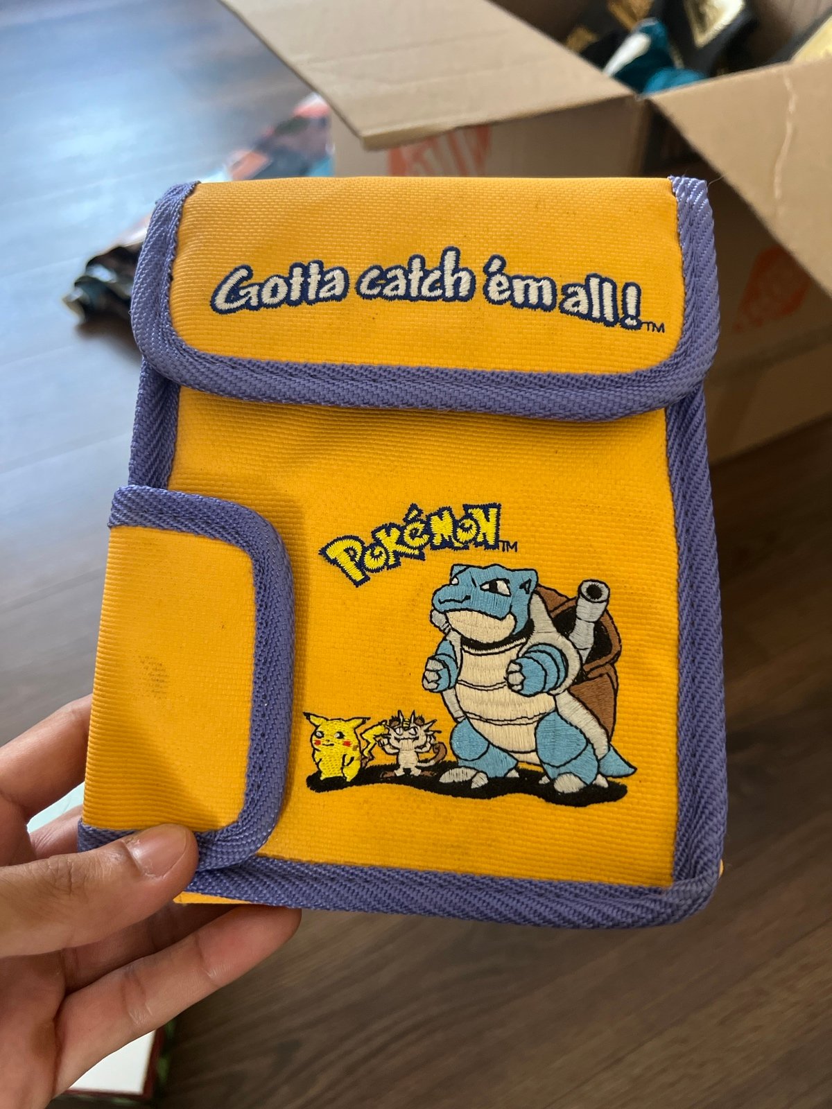 Pokemon carrying case for games