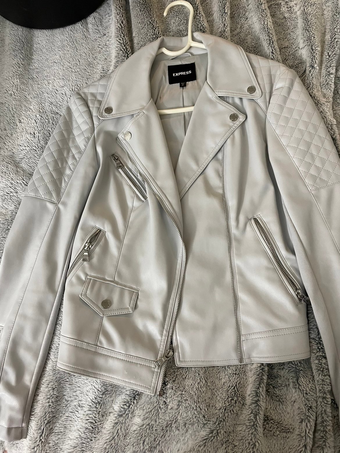 leather jacket women
