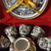 Porcelain miniature tea set