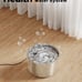 Metal Automatic Dispenser Cat Waterer Bowls Dog Faucet Bottle Pets 24/7 Running