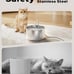 Metal Automatic Dispenser Cat Waterer Bowls Dog Faucet Bottle Pets 24/7 Running