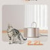 Metal Automatic Dispenser Cat Waterer Bowls Dog Faucet Bottle Pets 24/7 Running
