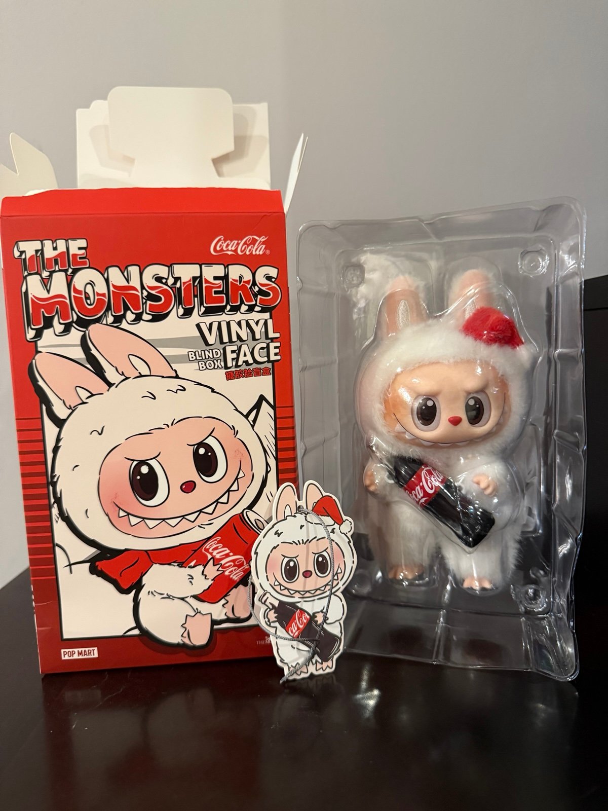 The monsters labubu coke series surprise shake