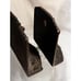 Antique Bronzed Cast Iron Bookends, Angelus Prayer