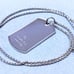 Gucci SV925 Dog Tag Necklace 39972