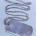 Gucci SV925 Dog Tag Necklace 39972