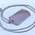 Gucci SV925 Dog Tag Necklace 39972