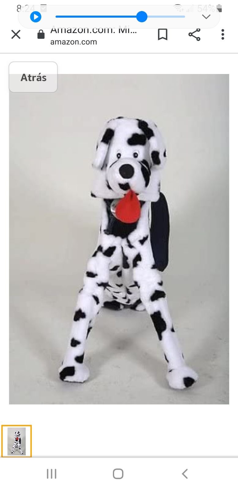 Mini Dalmatian Minizoo golf club cover