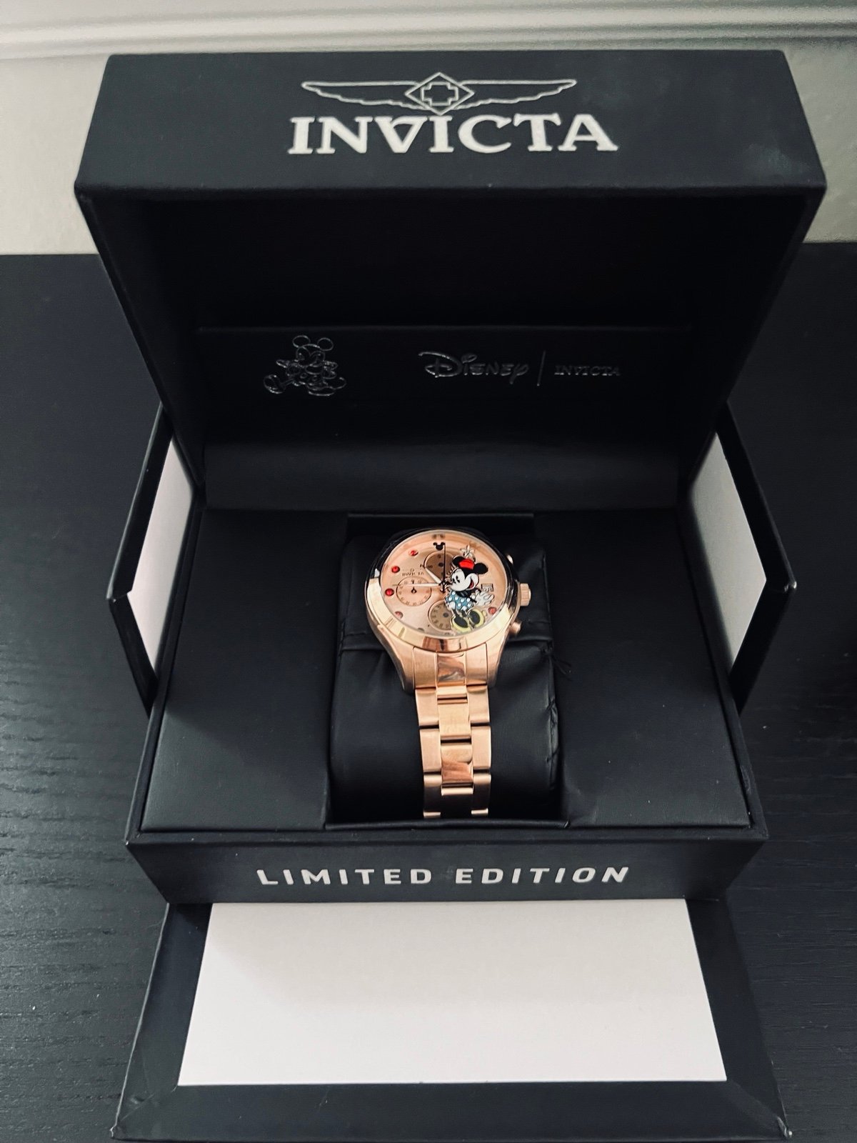 Invicta Disney Limited Edition Mickey Mouse Quartz Dial Watch