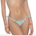 pq swim posies ruffle top w/ side tie cheeky bottoms PilyQ