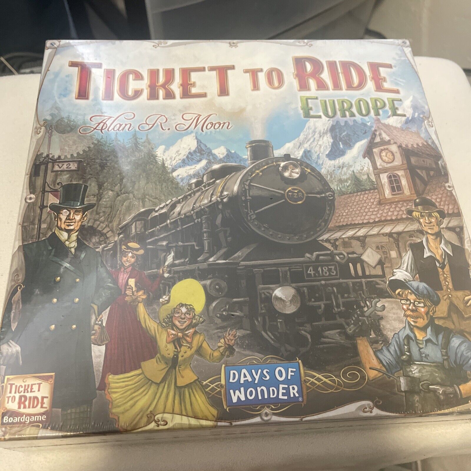 Ticket to Ride Alan R. Moon Europe Board Game by Days of Wonder New Sealed