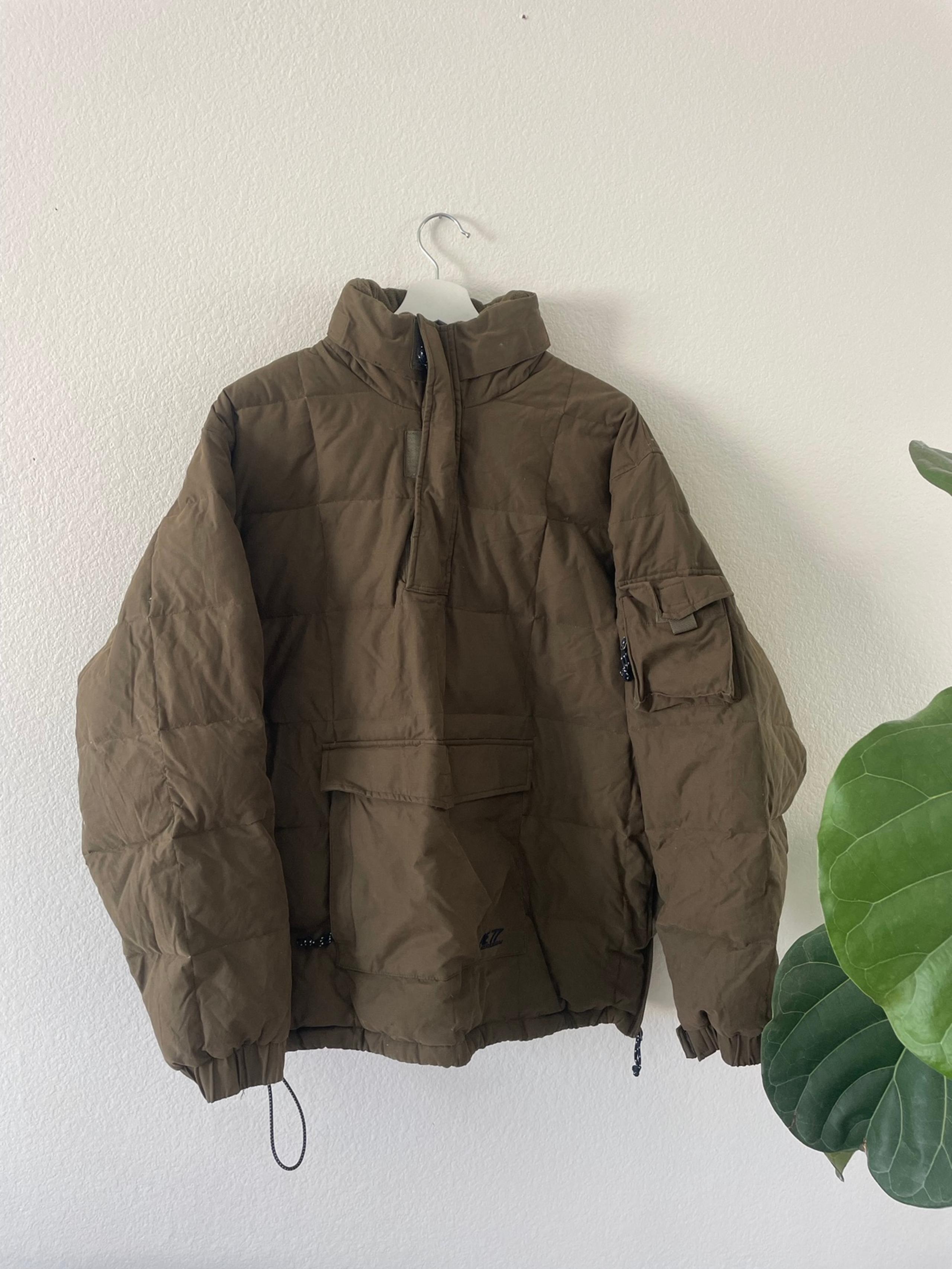 American Eagle Men's M Green Feather Military Jacket Lined Type AE-77