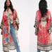 Carnelian Coast KIMONO bath / beach / bedside lounge wrap • robe • cover-up
