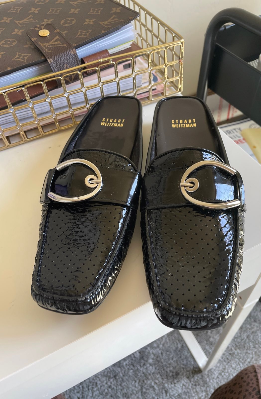 Stuart Weitzman mules