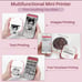 Mini Sticker Printer T02 Thermal Portable Pocket Phone Printer With Paper, For D