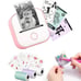 Mini Sticker Printer T02 Thermal Portable Pocket Phone Printer With Paper, For D