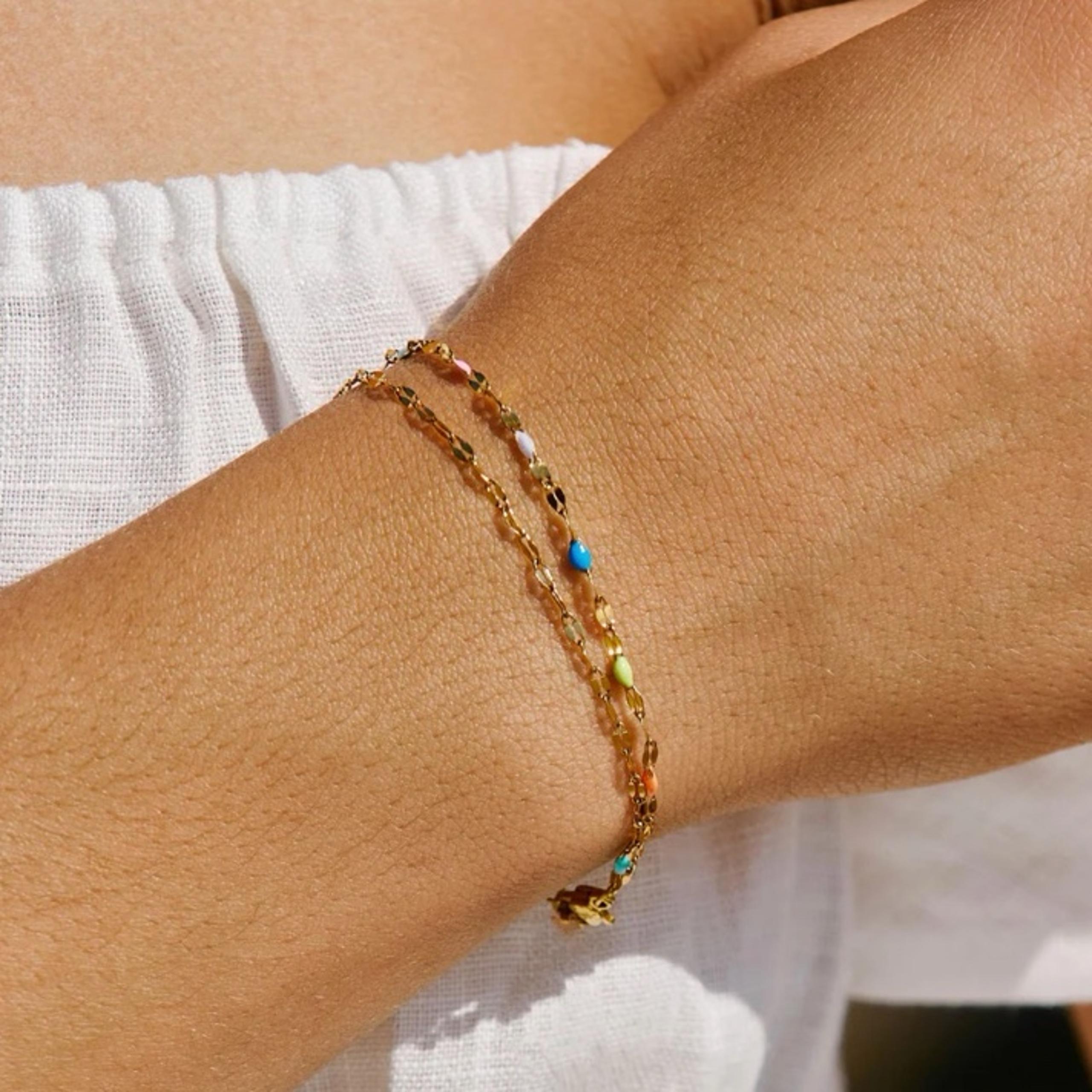 Atolea Double Rainbow Bracelet