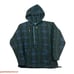 Vintage 1990's L.L. Bean Freeport Maine hooded fleece sweater jacket women's Med