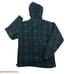 Vintage 1990's L.L. Bean Freeport Maine hooded fleece sweater jacket women's Med