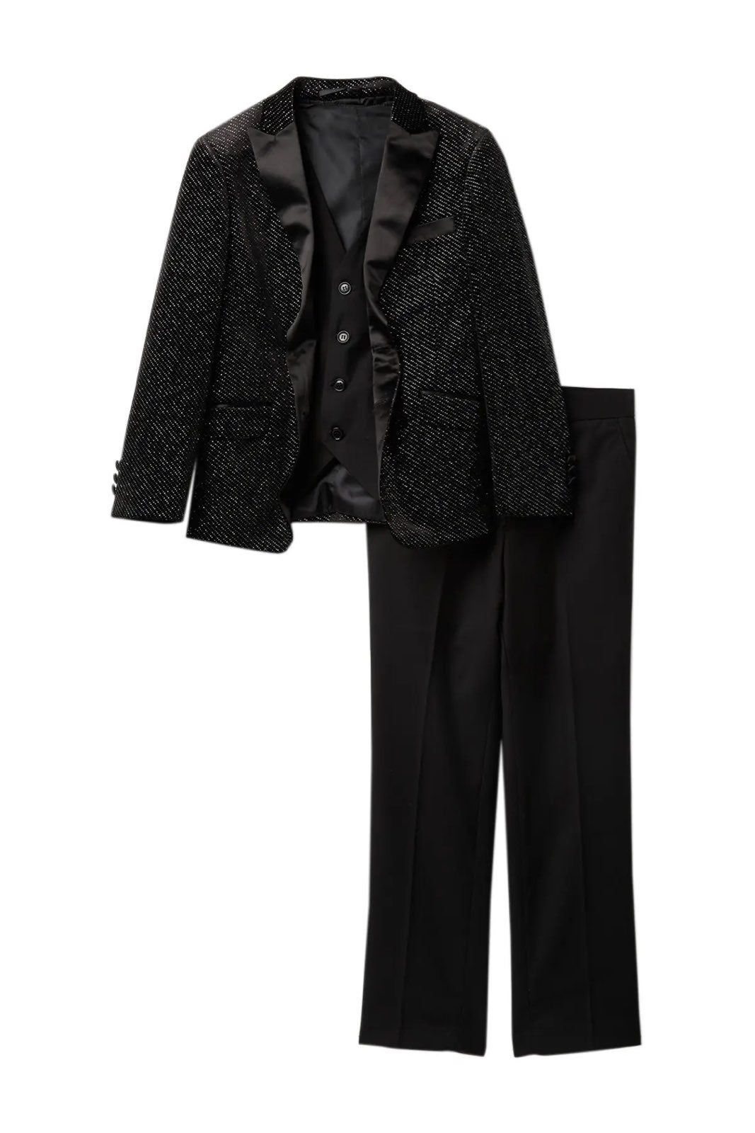 Isaac Mizrahi Sparkle 3-Piece Tuxedo NEW