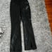 Abercrombie and Fitch Vegan Leather Split Hem Pants size 4/27