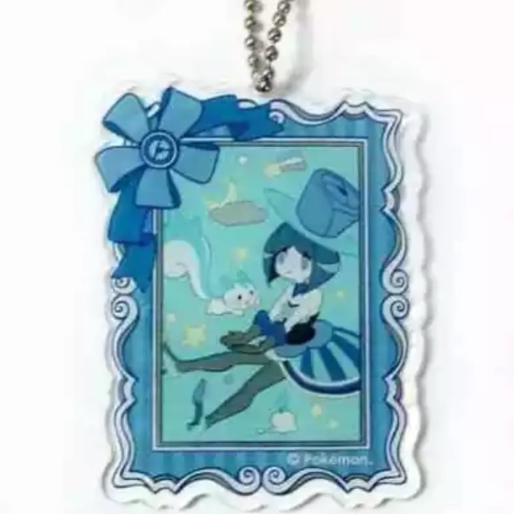 Evelyn Picture Frame Pokemon X Y Trainers Collection Xy Heroine A... Key Chain