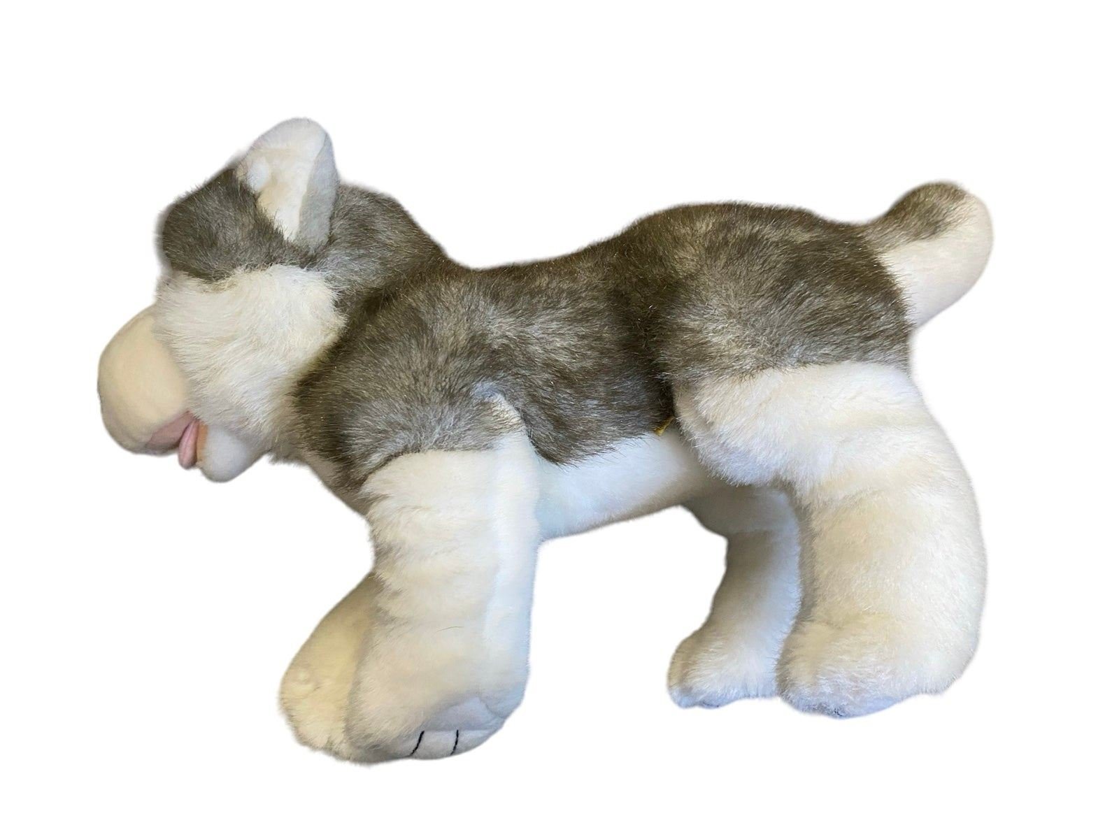 Build a bear husky dog stuffed plush