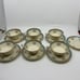 Lenox Blue Tree Flat Cups & Saucers