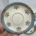 Lenox Blue Tree Flat Cups & Saucers