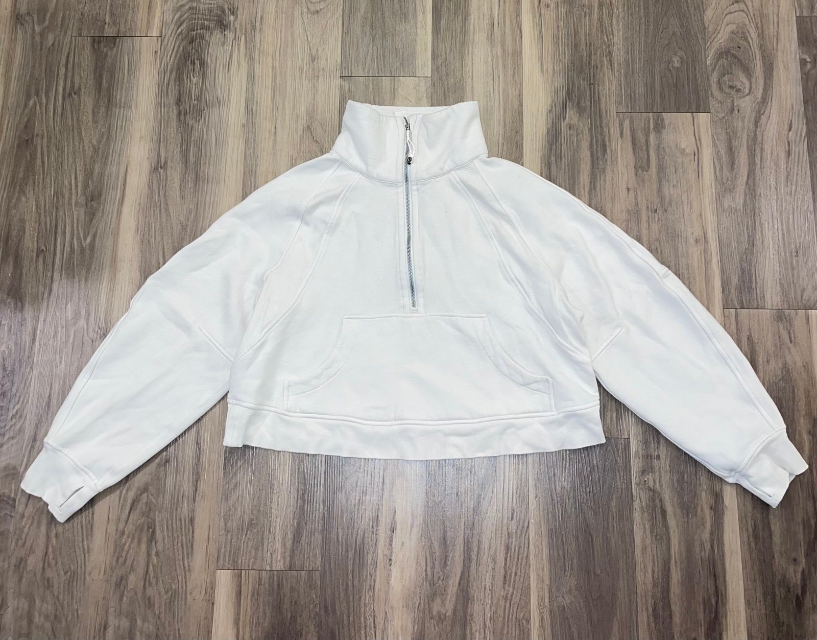 Lululemon Scuba Oversized Funnel Neck Half Zip Womens Sz M/L