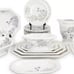 RARE 21pcs Rosenthal Maria Brombeere Pattern Dinnerware Set