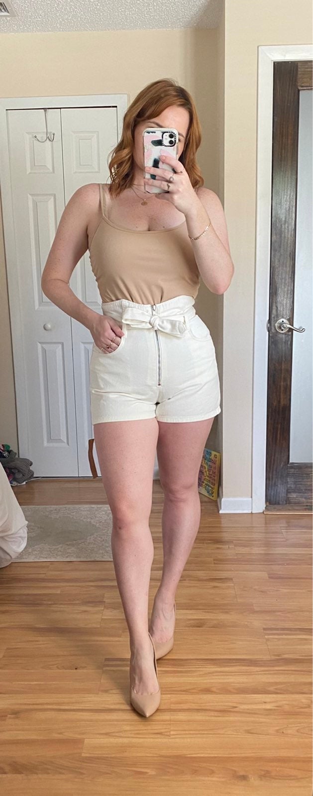 Reformation high waisted shorts 27