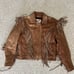 Vintage Leather Wear Echtes Leder Women's Jacket Brown Large