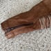 Vintage Leather Wear Echtes Leder Women's Jacket Brown Large