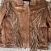 Vintage Leather Wear Echtes Leder Women's Jacket Brown Large