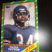 Walter Peyton cards 1980s