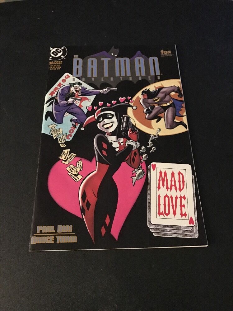 The Batman Adventures Mad Love # 1 First Print Smudge Inside See The Pics