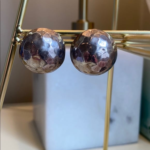 Vintage 925 silver sterling clip on earrings