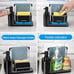 Hand and Dish Soap Dispenser Set with Tray Black