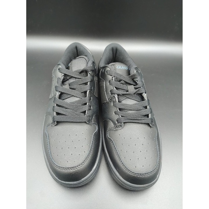 AND1 Slam Kids Basketball Shoes, Low Top Cool Court Sneakers for Kids - Black, 6