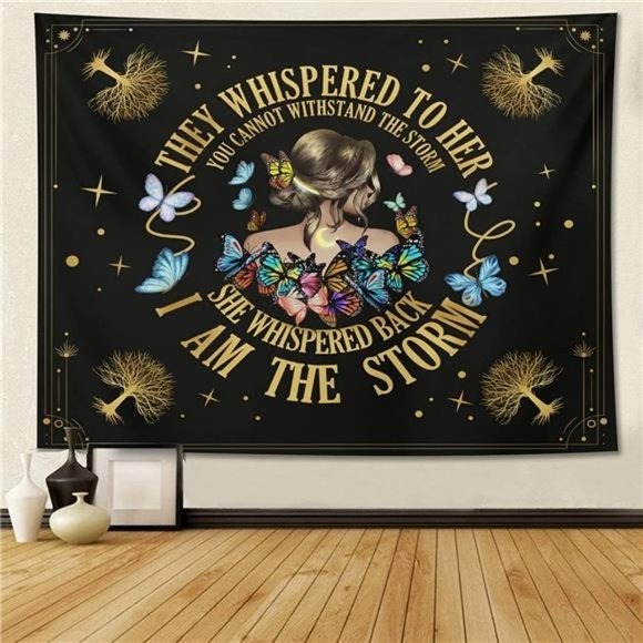 Inspirational Quote Tapestry Positive Motivational Uplifting Encouragement