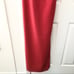 Likely Red Scarlet Off Shoulder Darrah Thigh High Double Slit Long Gown 0