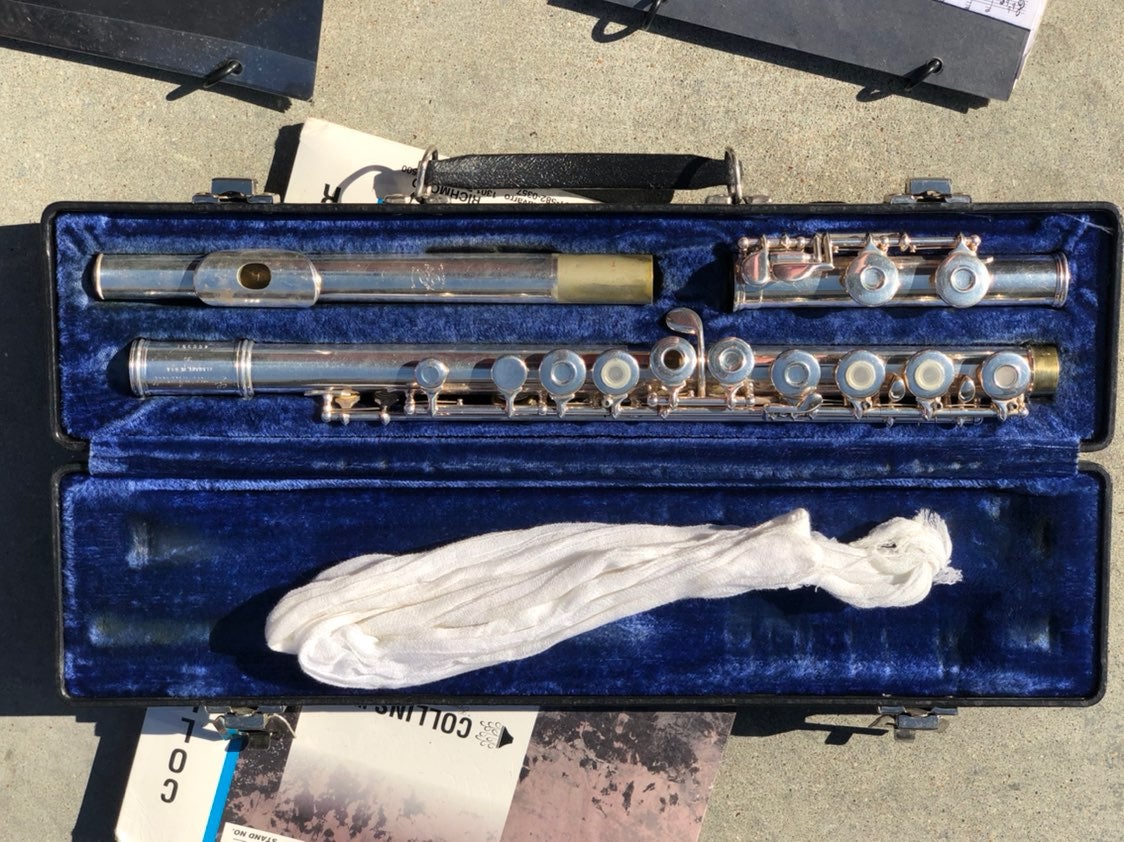Marching band flute