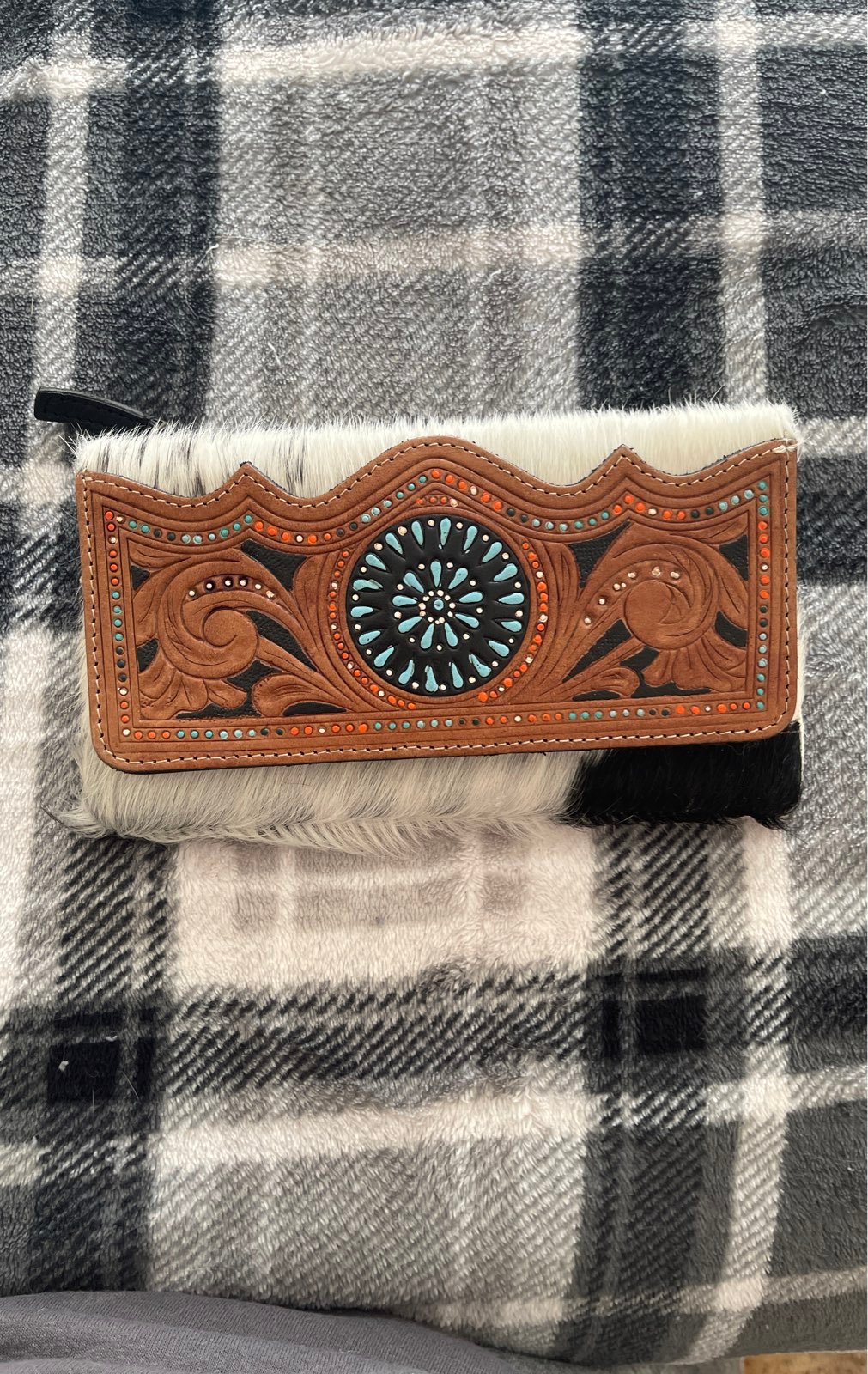 Myra cowhide wallet