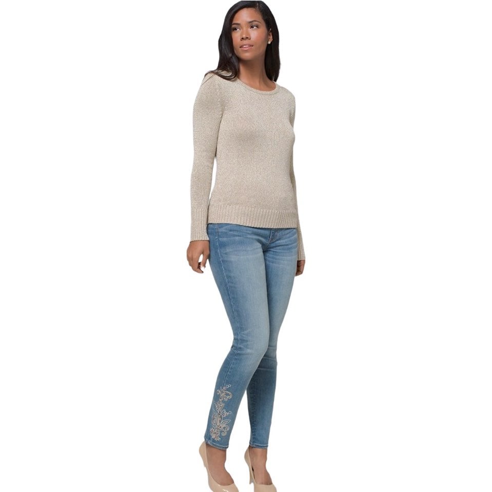 Embellish skinny jeans WHBM